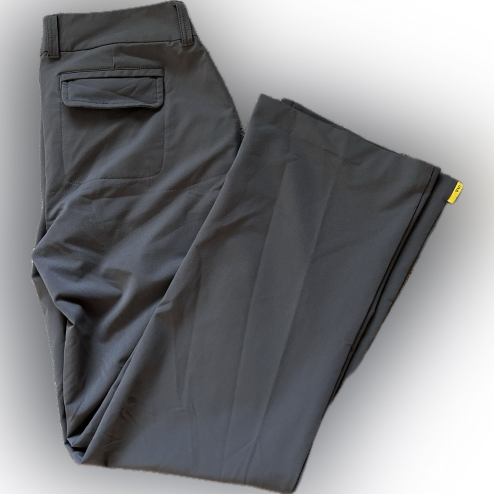 Lole Charcoal Boot-Cut Flare Performance Pants